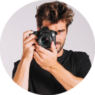 Encontramos <br />al fotógrafo <br/>para ti
